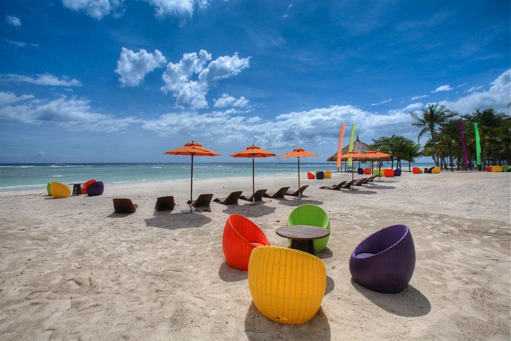 Oceanica Resort Panglao, Bohol Екстер'єр фото Beach at the hotel