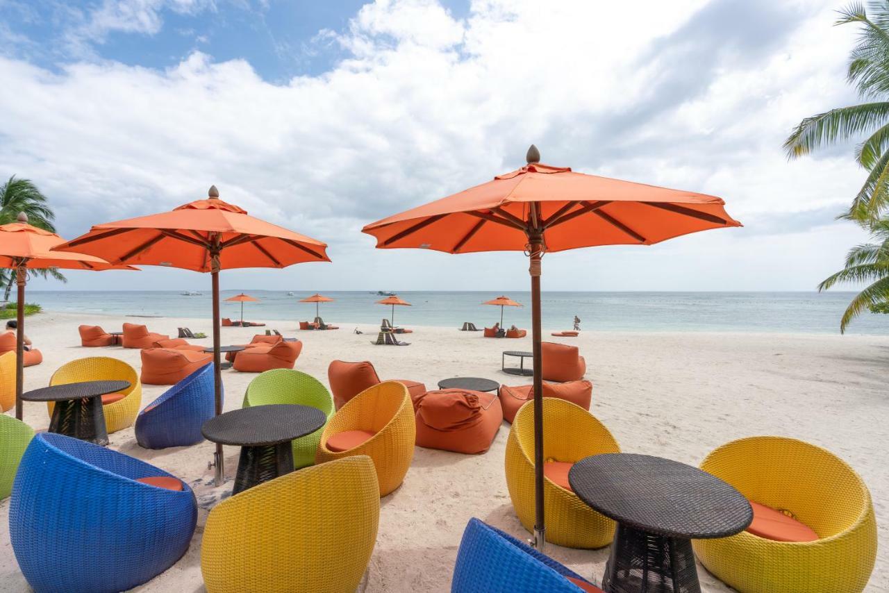 Oceanica Resort Panglao, Bohol Екстер'єр фото Beach at the hotel