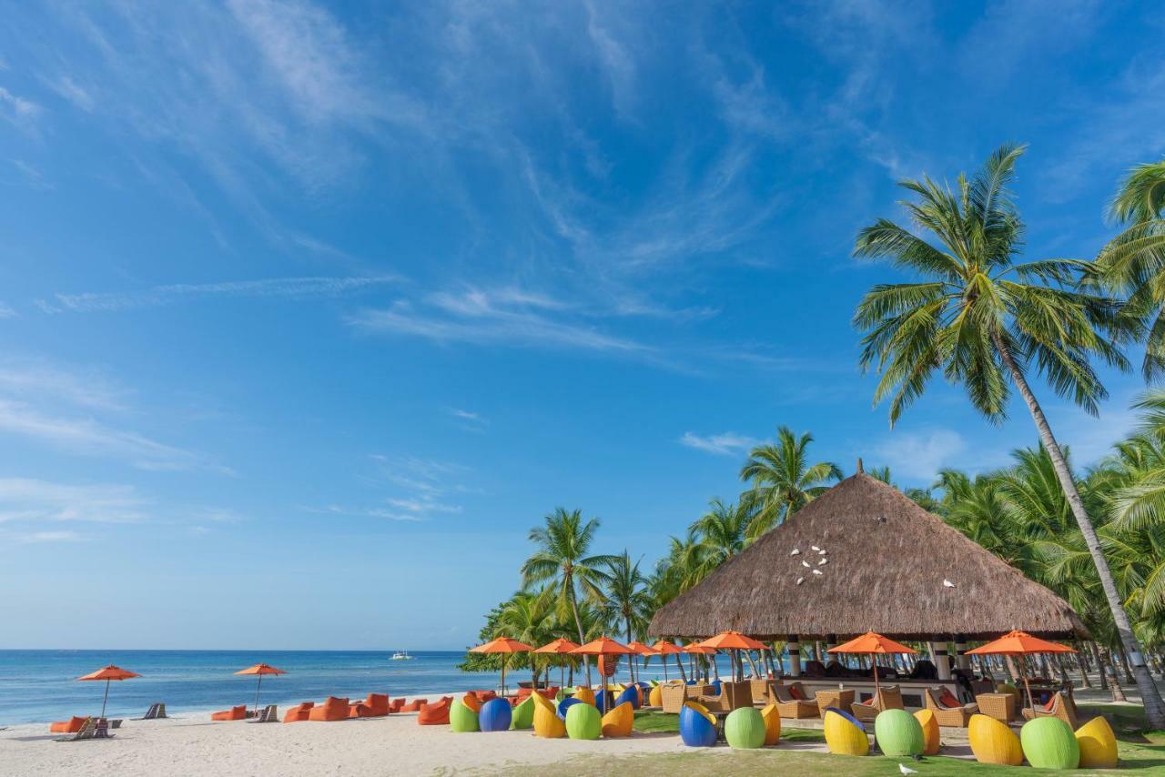 Oceanica Resort Panglao, Bohol Екстер'єр фото The beach at the resort