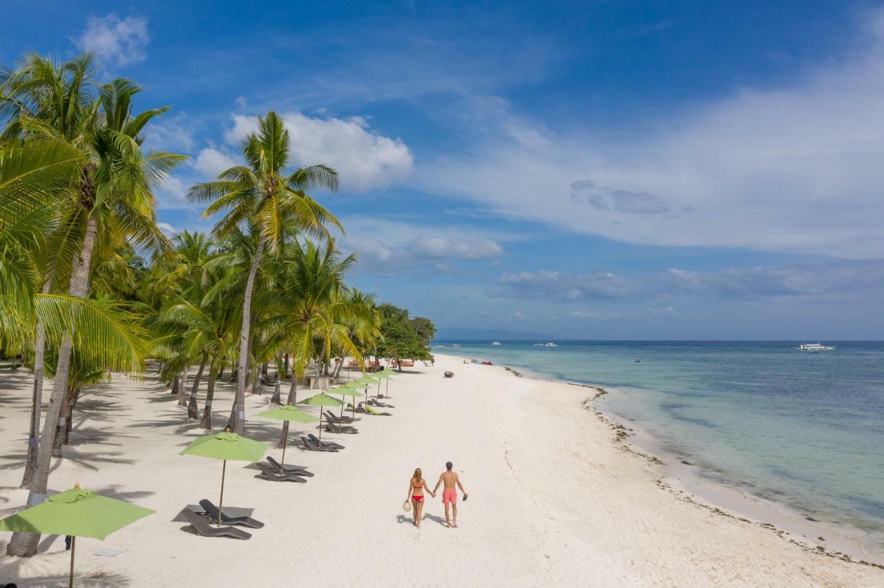 Oceanica Resort Panglao, Bohol Екстер'єр фото Beach at the resort